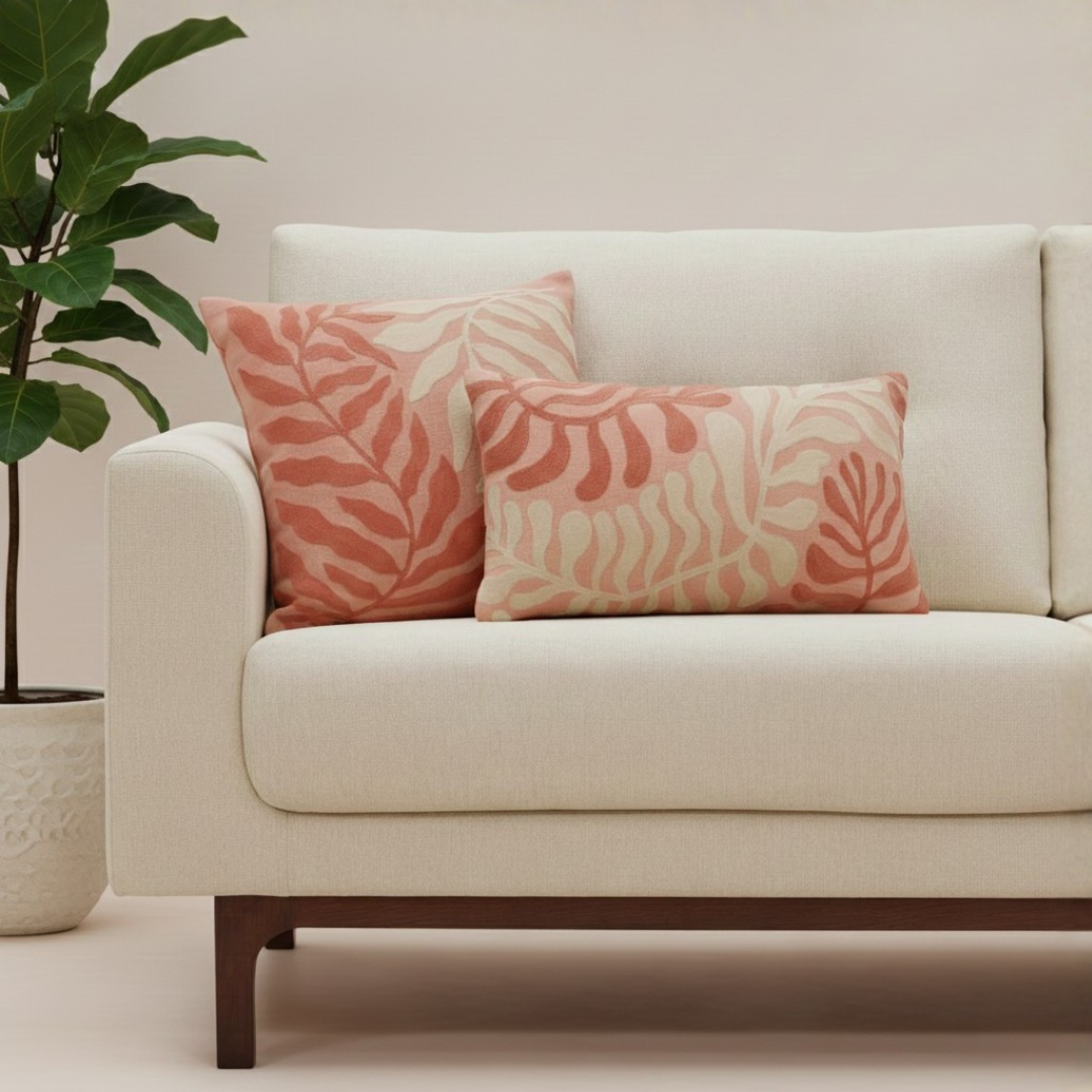 Embroidered Luxe Cushion Covers