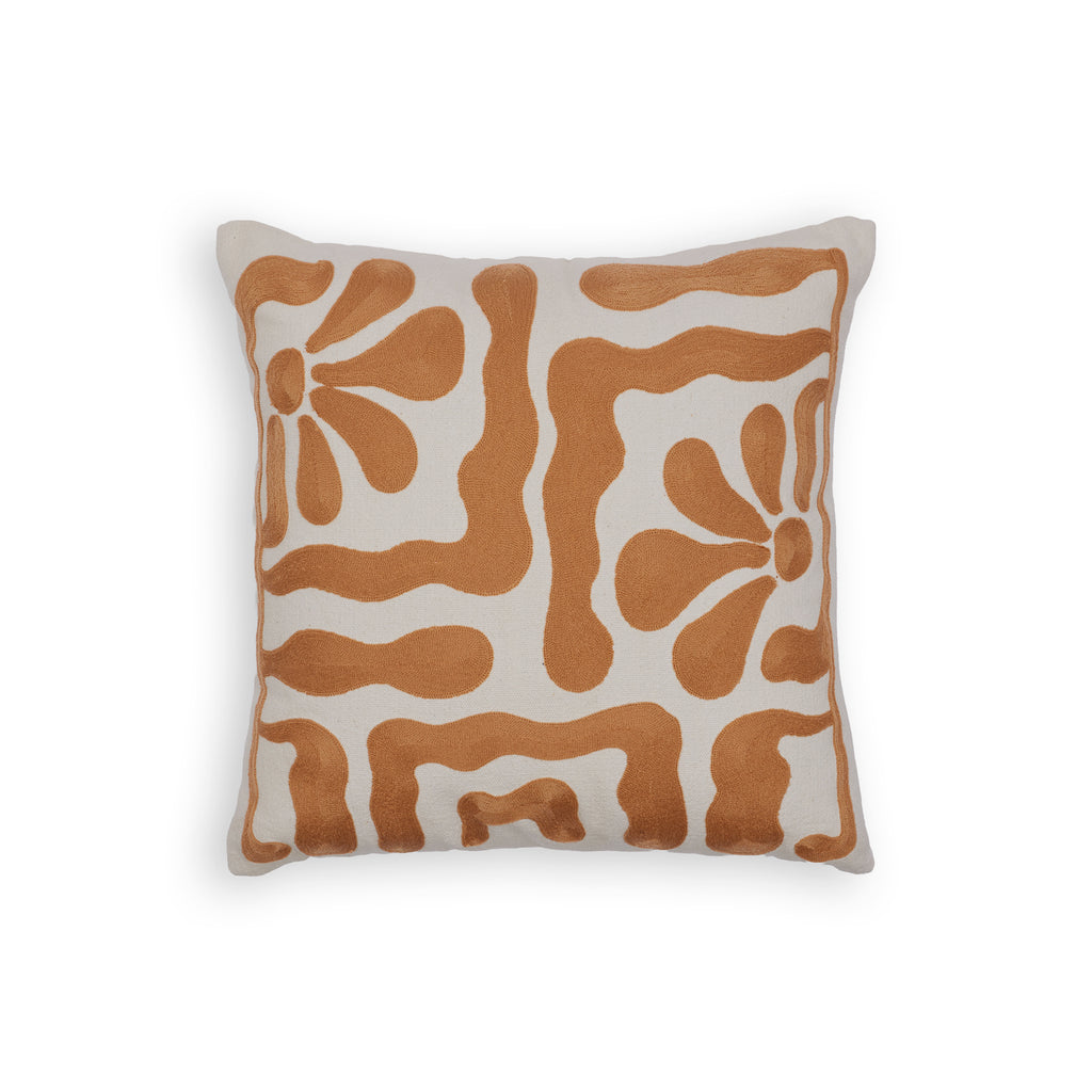 Botanic Terracotta Leaf Print