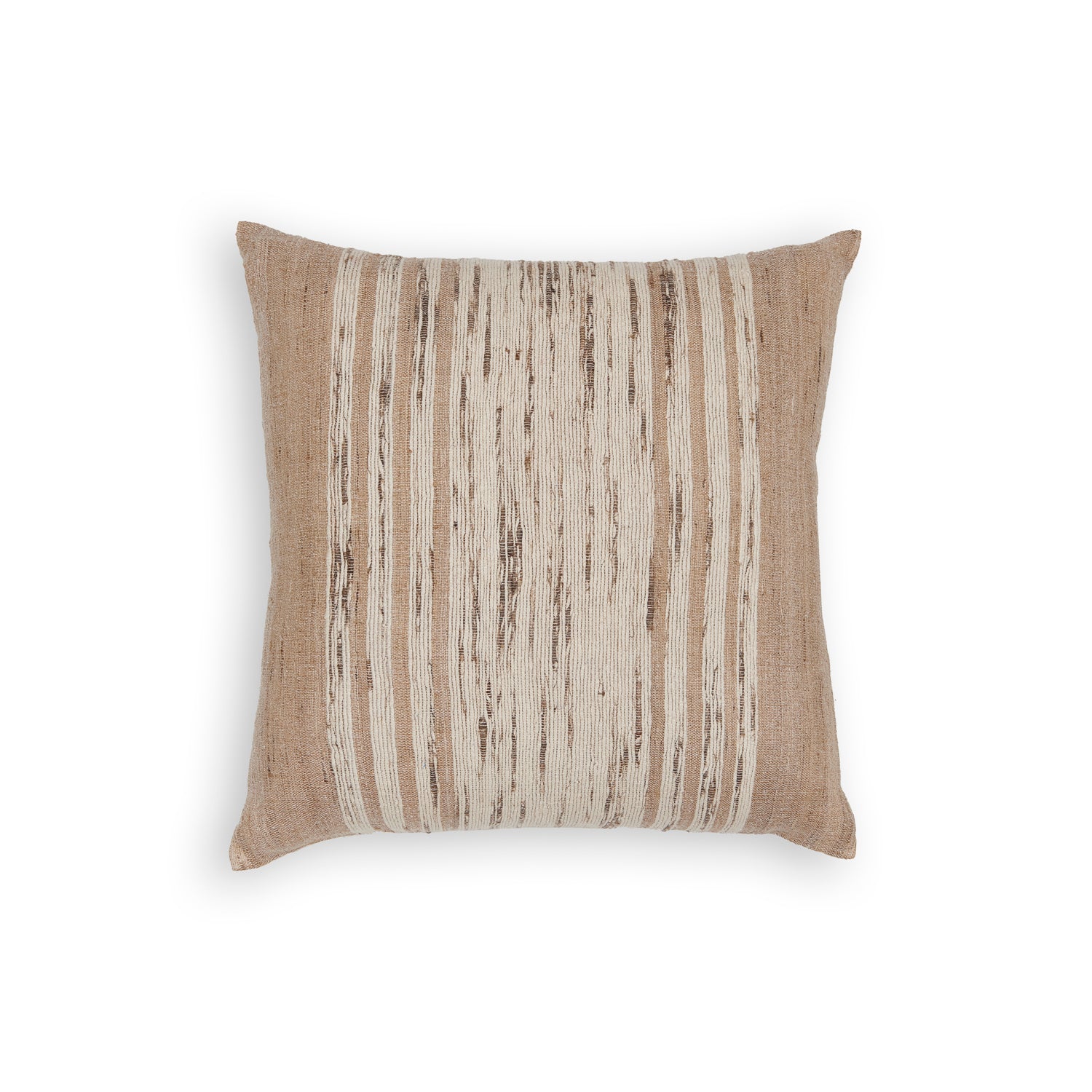 Café au Lait Bhagalpuri Silk Striped