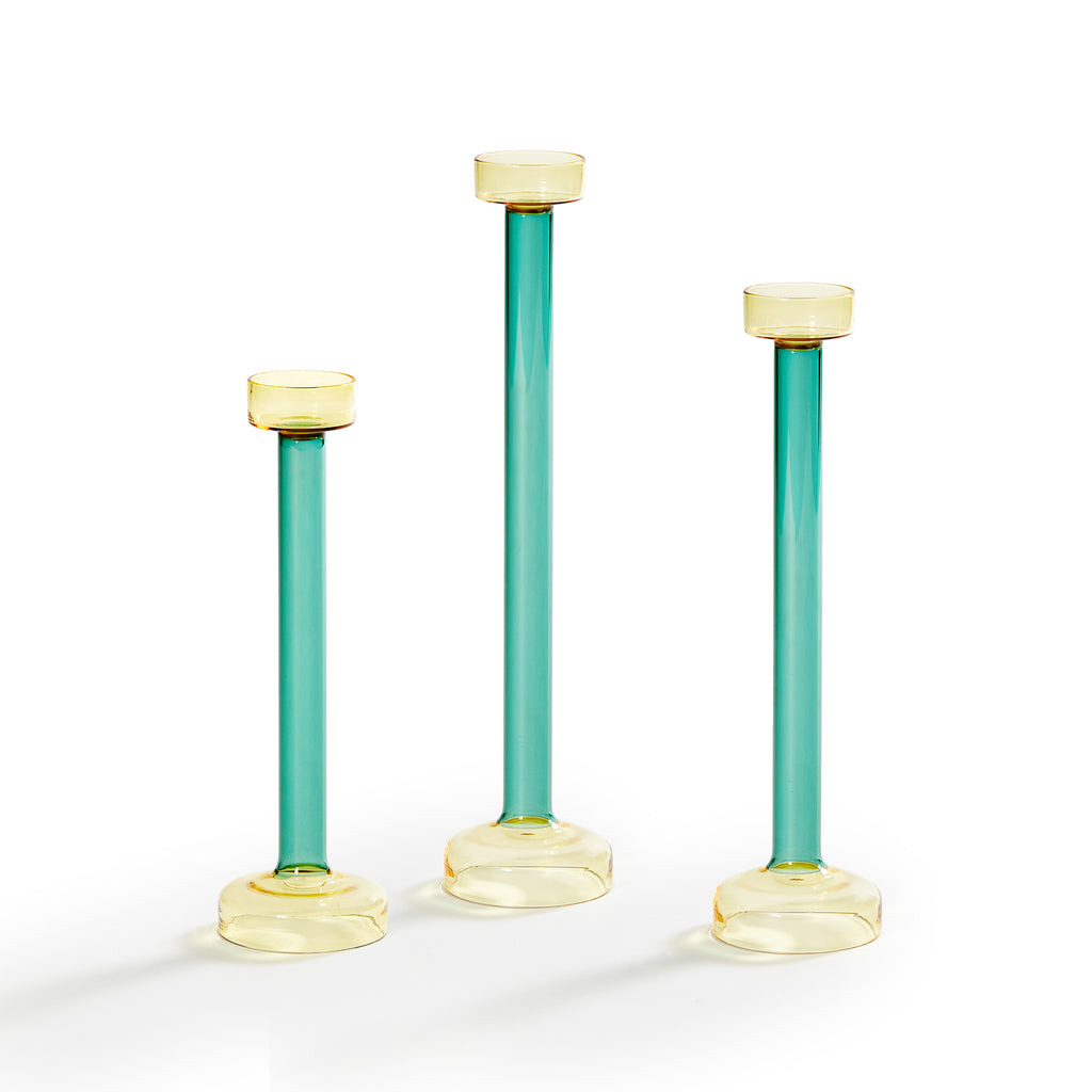 Evergold Glass Candle Stand