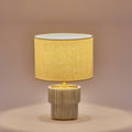 Horn Handcrafted Brass Table Lamp