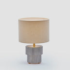 Horn Handcrafted Brass Table Lamp