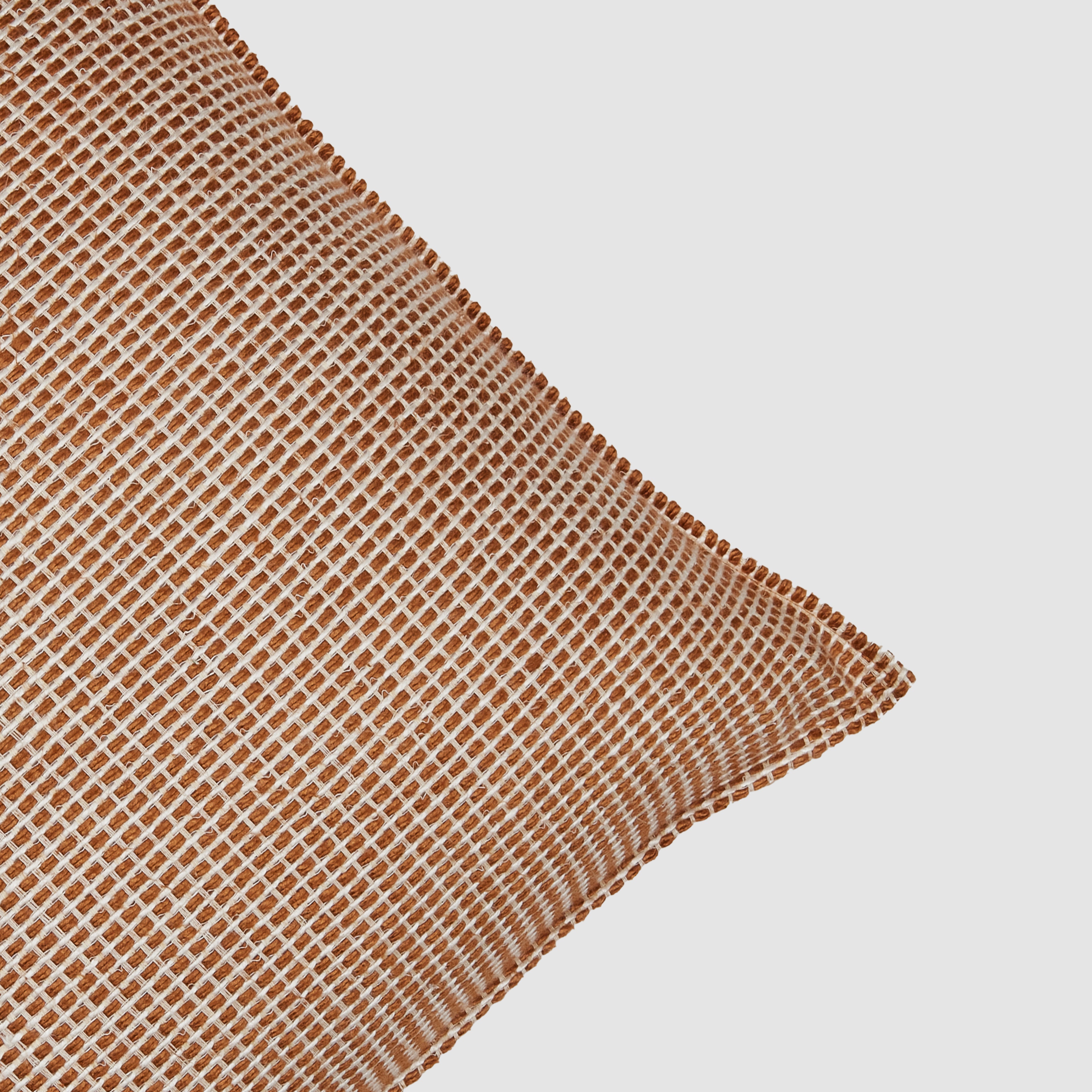 Rust Tetris Geometric Cotton-Linen