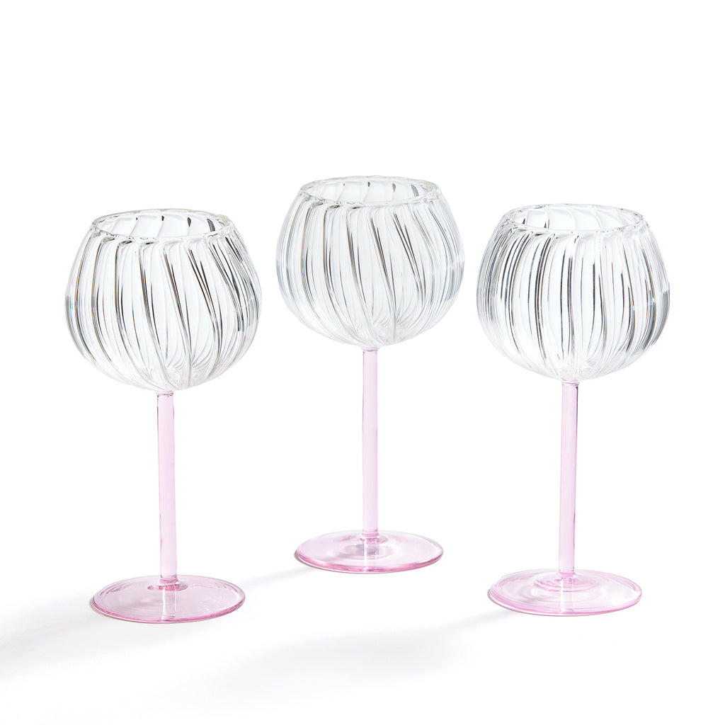 Salud Wine Glass
