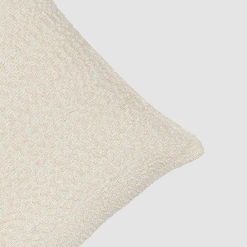 Snow White Textured Cotton-Linen
